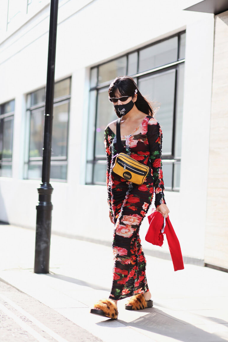 Top 12 Street Style Outfits From London Fashion Week Spring 2021