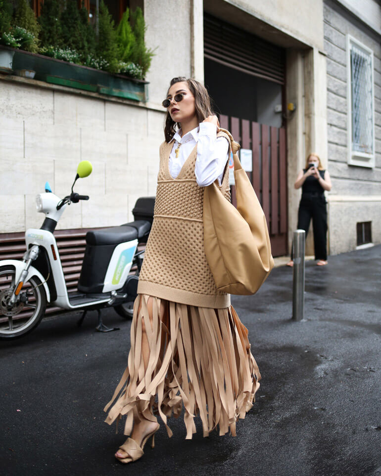 Top 30 Street Style Outifts From Milan Fashion Week Spring 2021