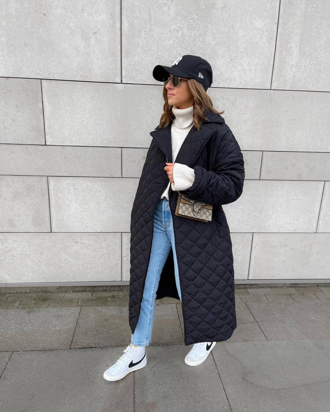 How to Style Long Puffer Coat