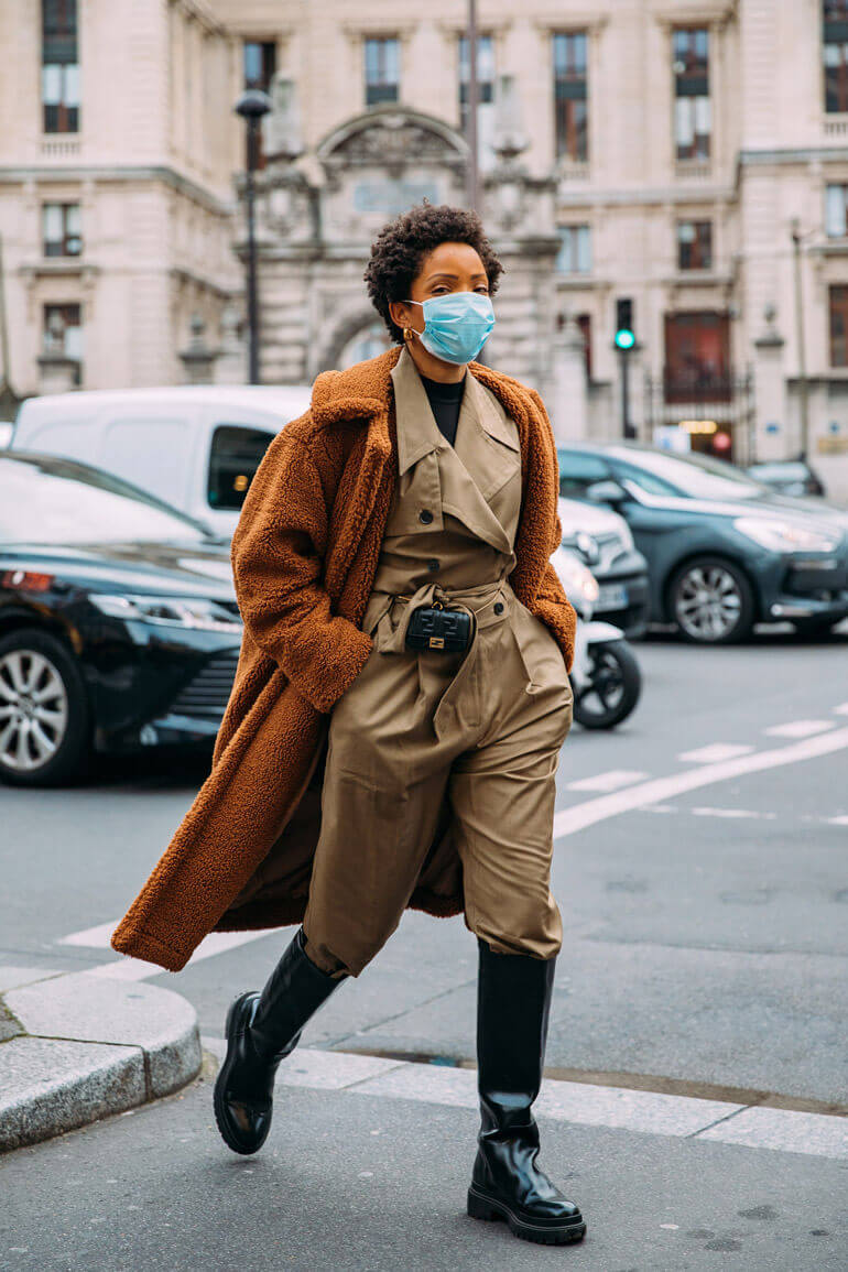 Top 17 Street Style Outfits From Paris Spring 2021 Couture Shows