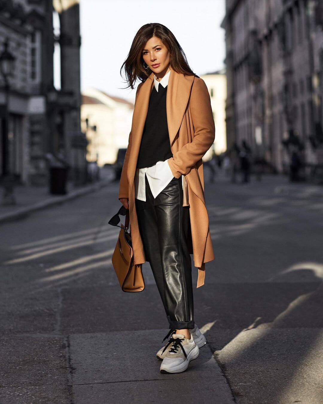 The Coolest Way To Wear Leather Pants Now