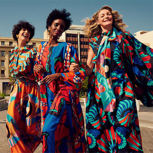 Prepare Yourself For Rich Color And Dramatic Prints From Rianna + Nina
