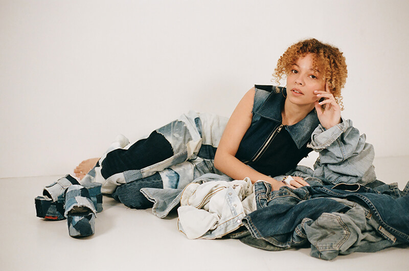 Alzang Teams Up With Lulatagg For A Capsule Collection Made From Upcycled Denim
