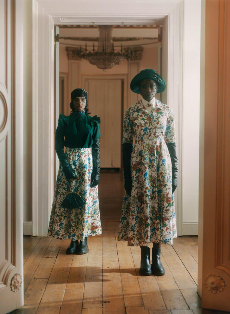 Allow Yourself To Fall In Love With Classic, Feminine Style In Erdem's Pre-Fall ‘21 Collection