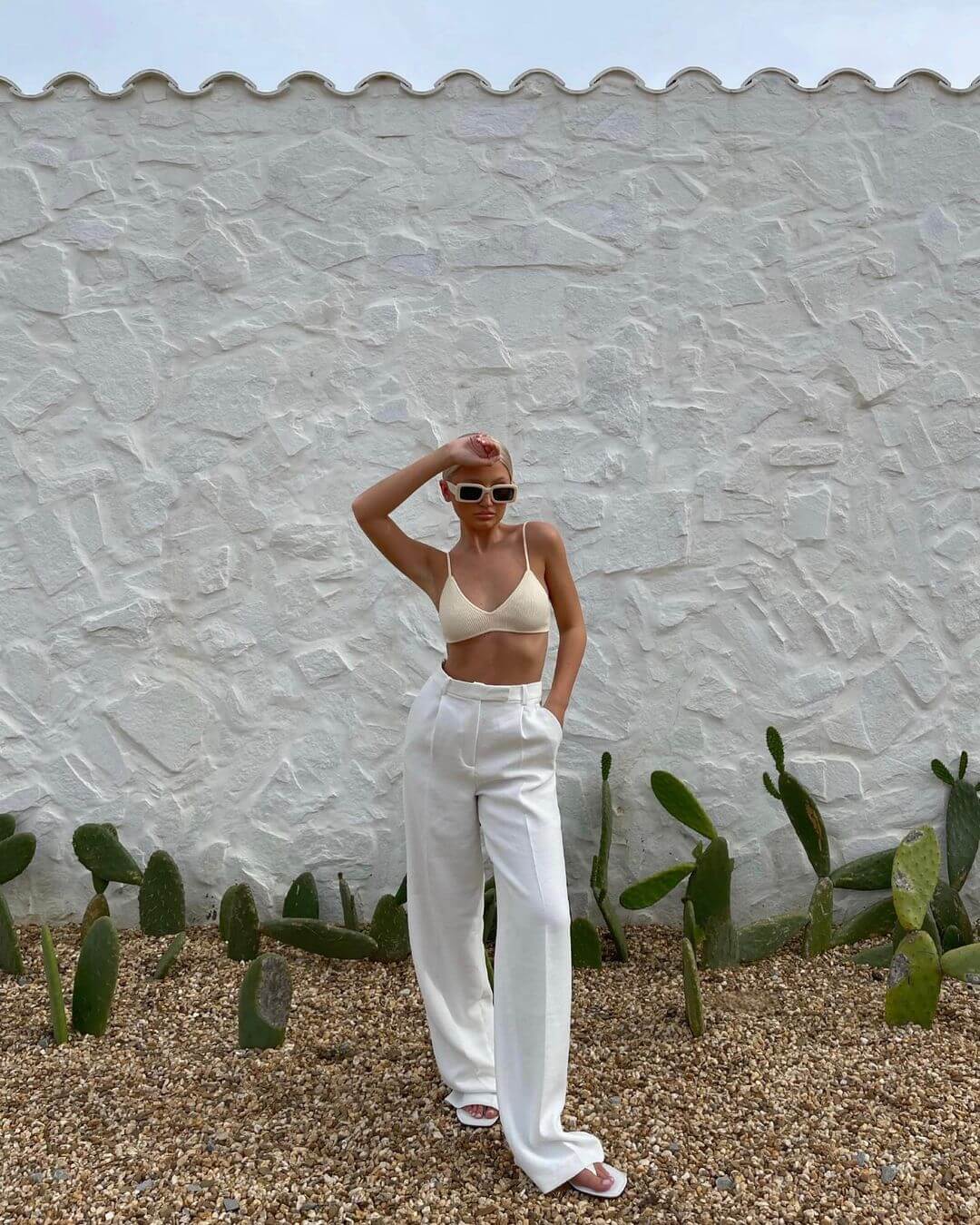 10 Off-Beat White Outfits For Summer
