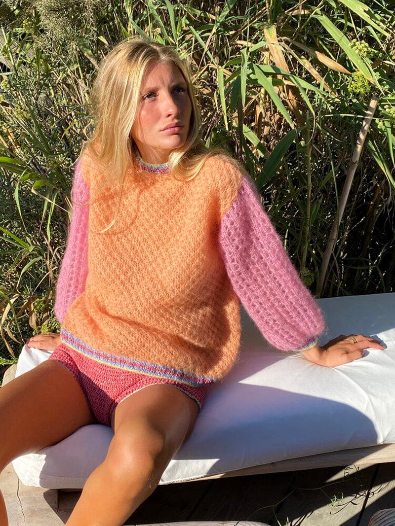 The Colorful Knitwear of Your Dreams From Rose Carmine