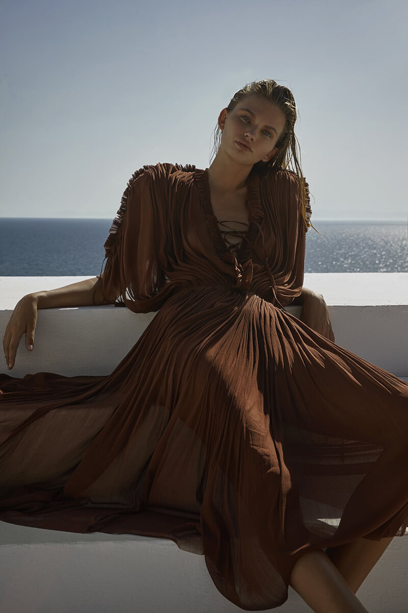 Elegant, Grecian Design Shines Bright In This Stunning Elena Makri Collection
