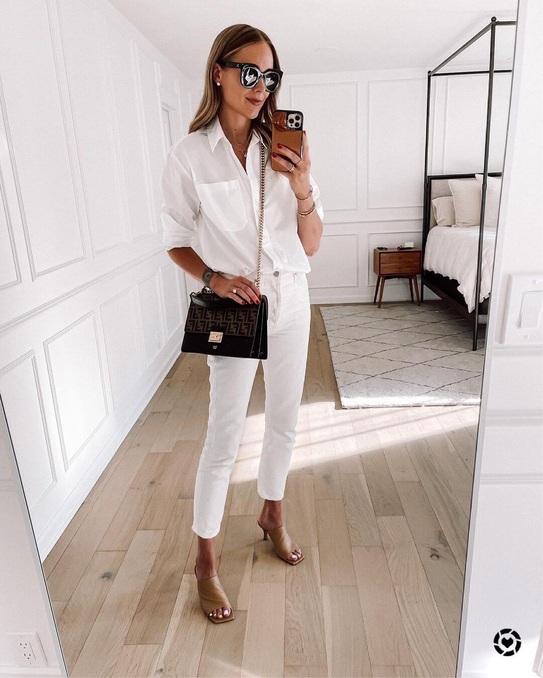 10 Fresh Ways To Wear White Denim All Summer Long