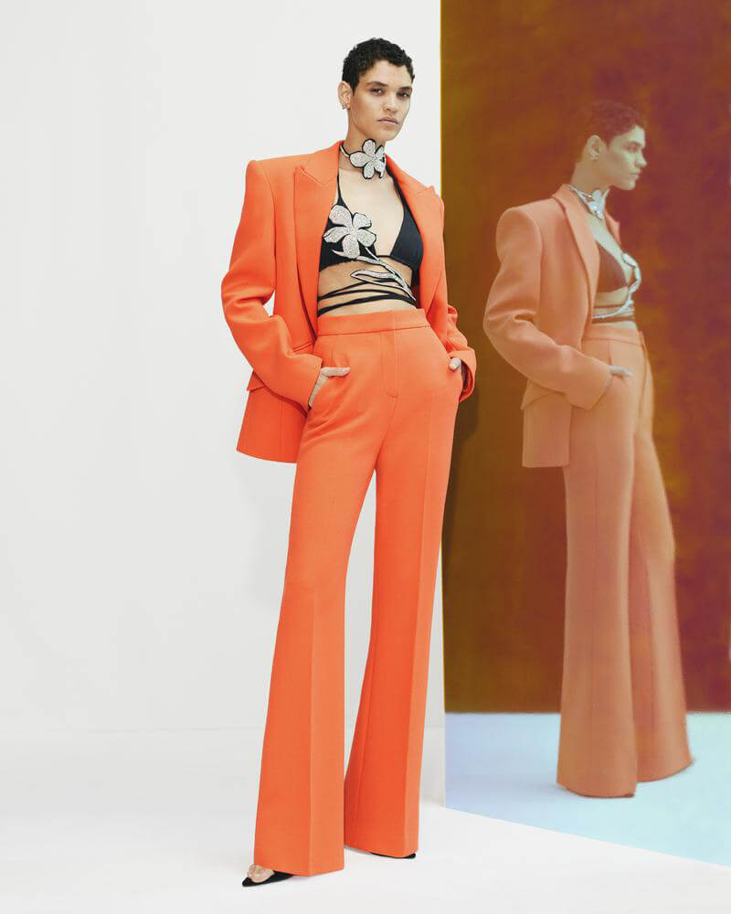 Add A Pop of '70s Inspired Style To Your Wardrobe With David Koma Resort 2022 Collection