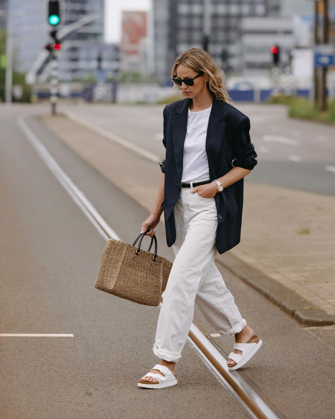 Rag and Bone White Jeans After Labor Day, Fall Fashion