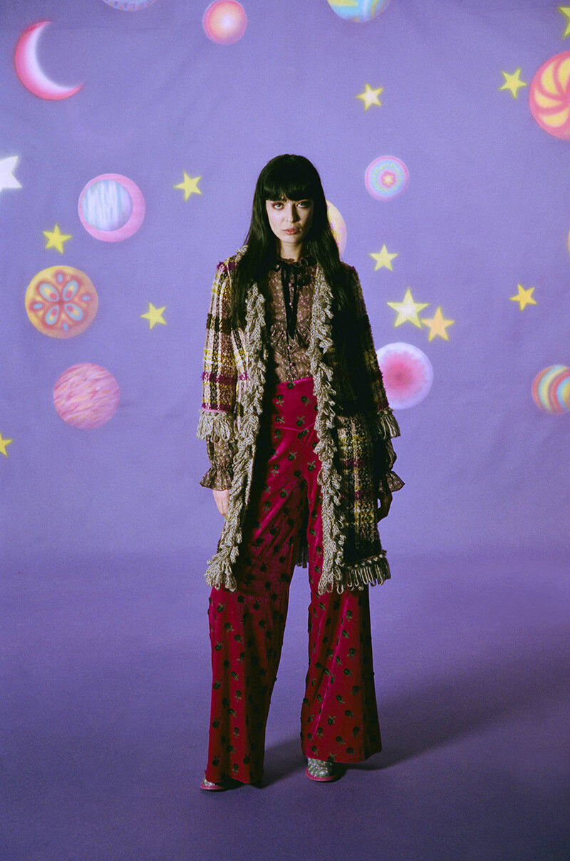 Bring Back Some Feel Good Psychedelic Vibes With Anna Sui's FW21 Collection