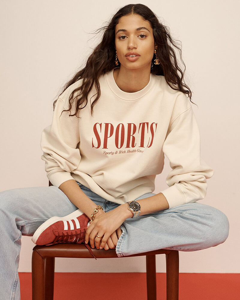 Cool-Girl Athleisure At Its Best From Sporty and Rich's Fall Collection