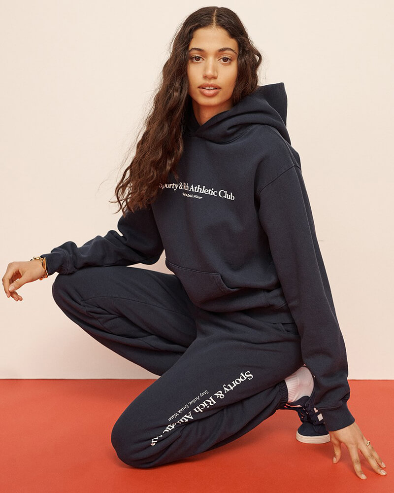 Cool-Girl Athleisure At Its Best From Sporty and Rich's Fall Collection