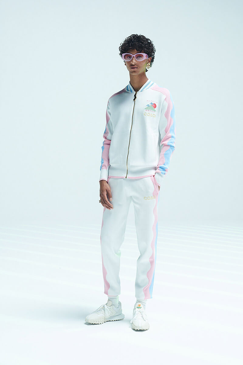 Nostalgic Tennis Whites With Pretty Pastels From Casablanca