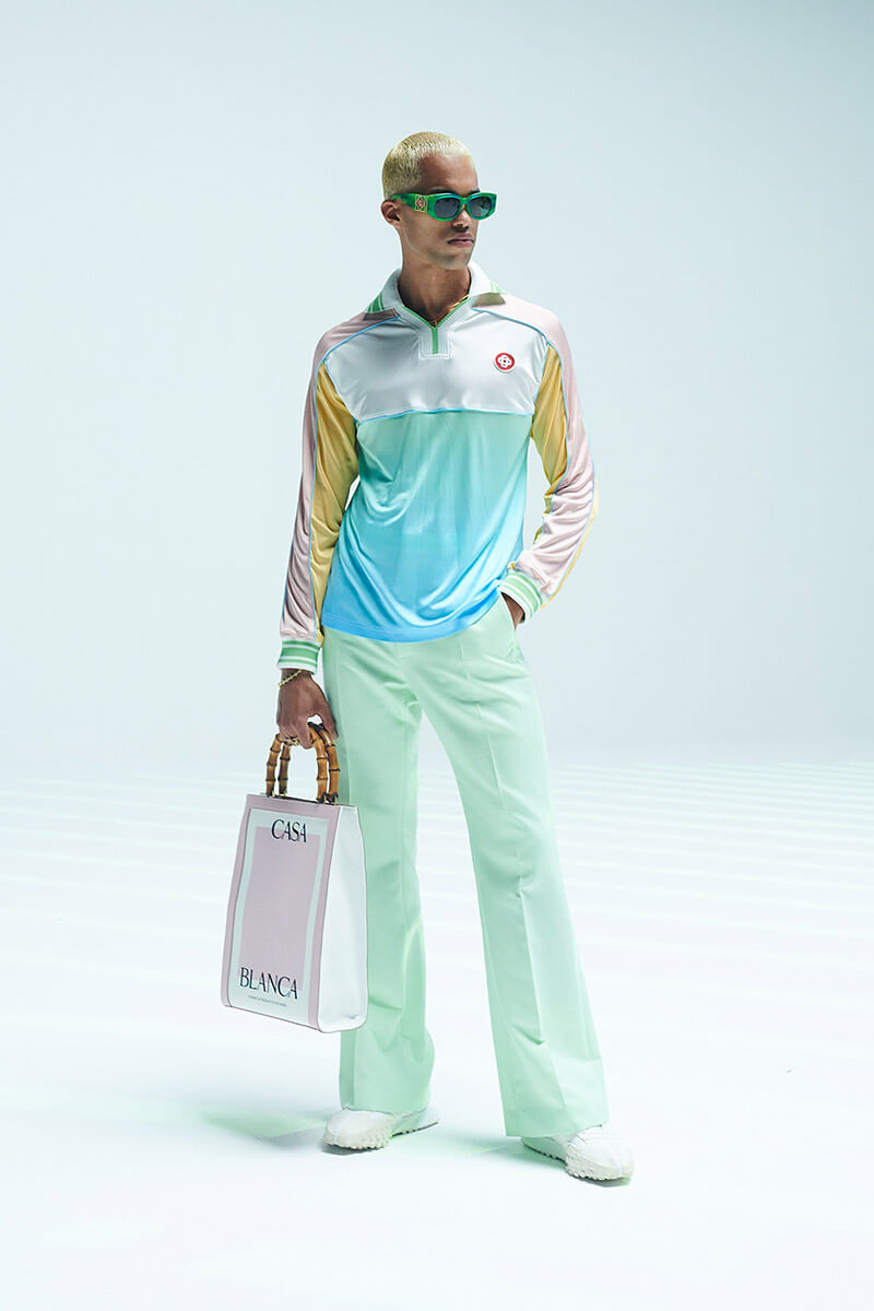 Nostalgic Tennis Whites With Pretty Pastels From Casablanca