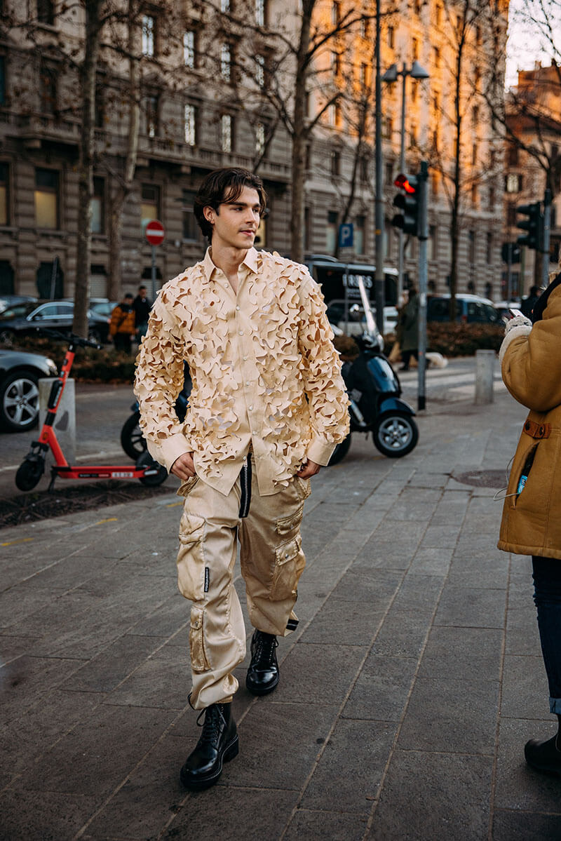 Our Favorite 20 Street Style Looks From Milan Fashion Week Mens Fall 2022 Shows