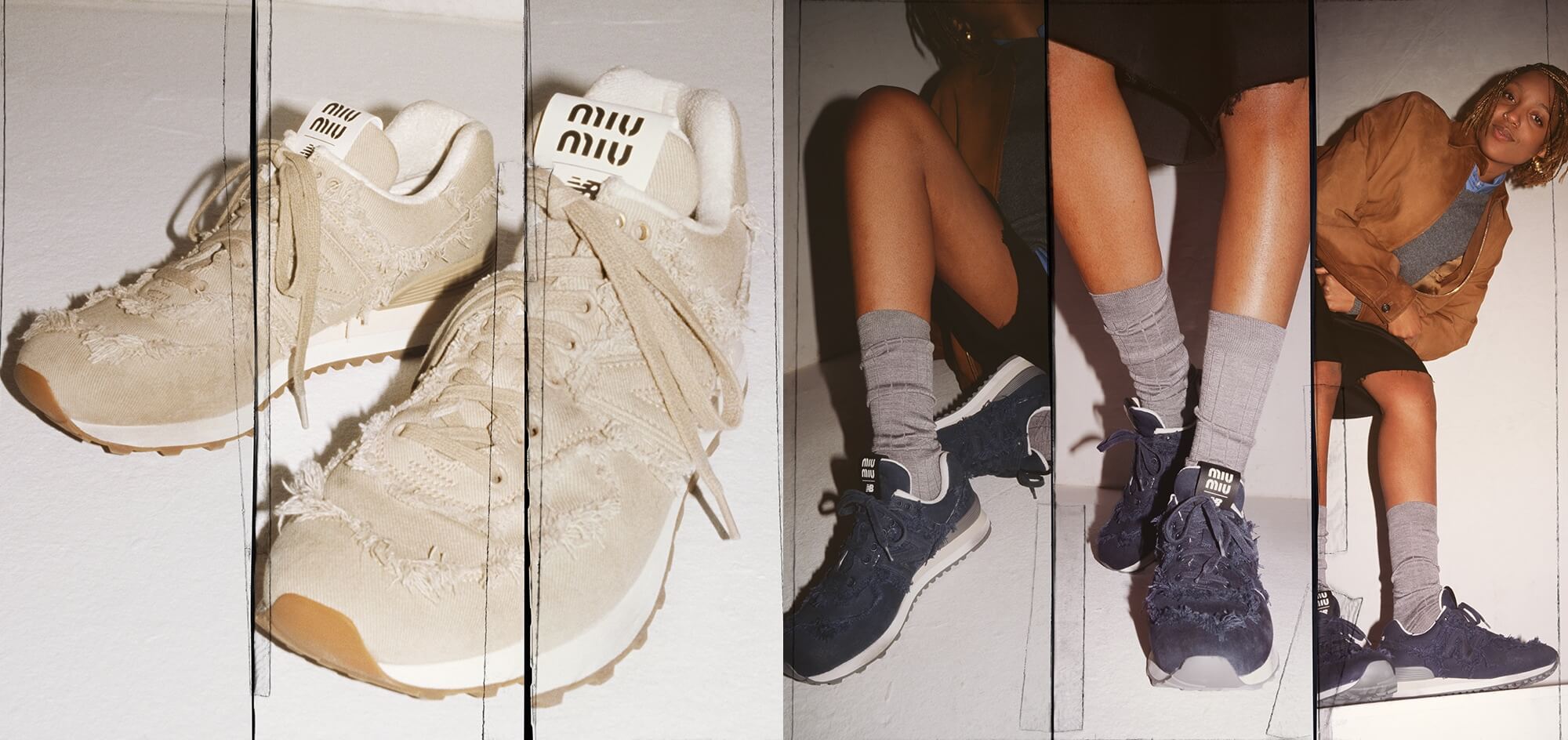Miu Miu x New Balance Reimagine The Classic 574 Sneaker