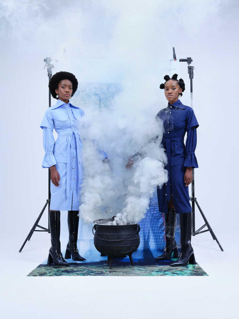 Take A Stroll Down Memory Lane With This Spring/Summer ‘22 Collection From Thebe Magugu