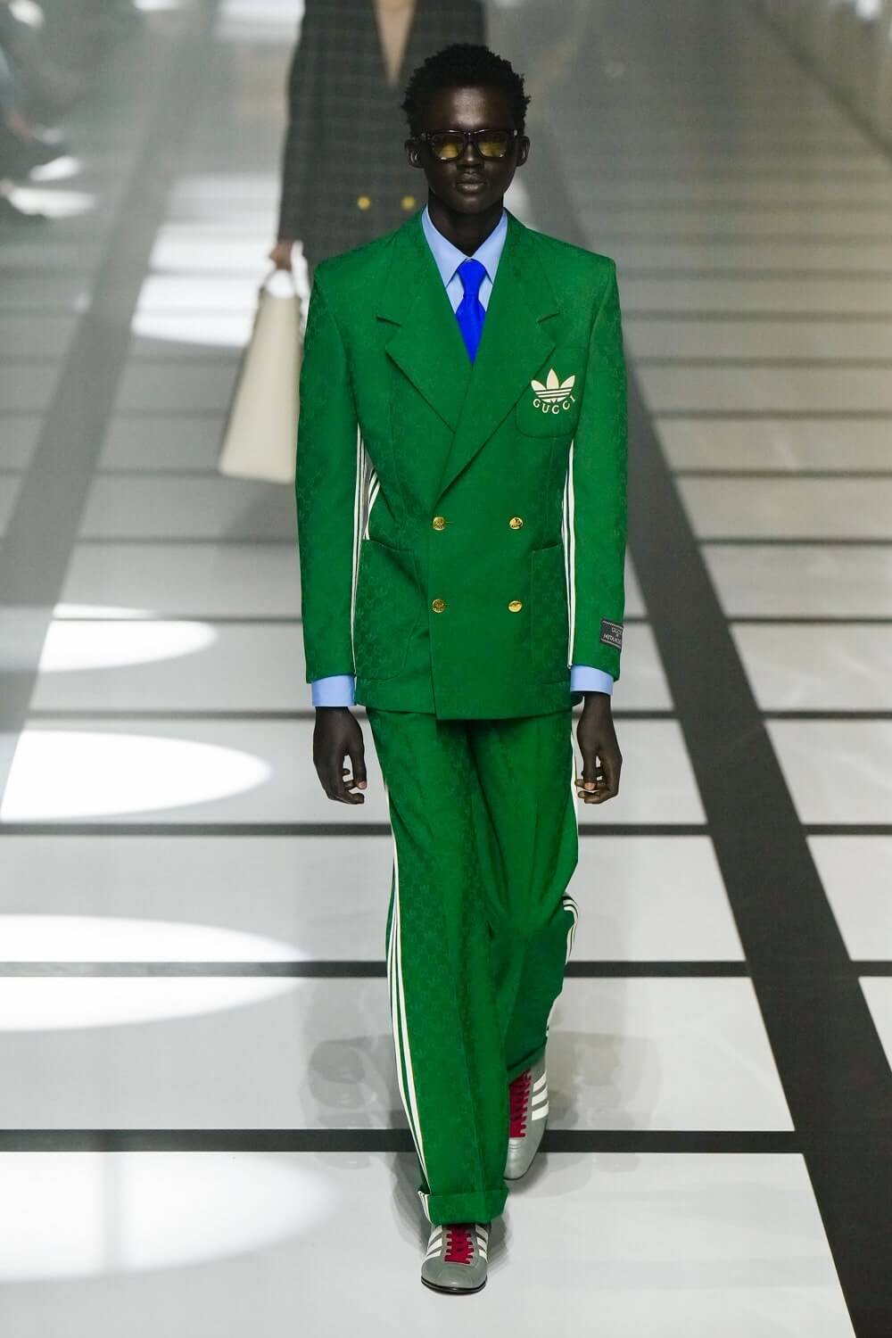 Gucci x Adidas Collaboration Debuts At Milan Fashion Week