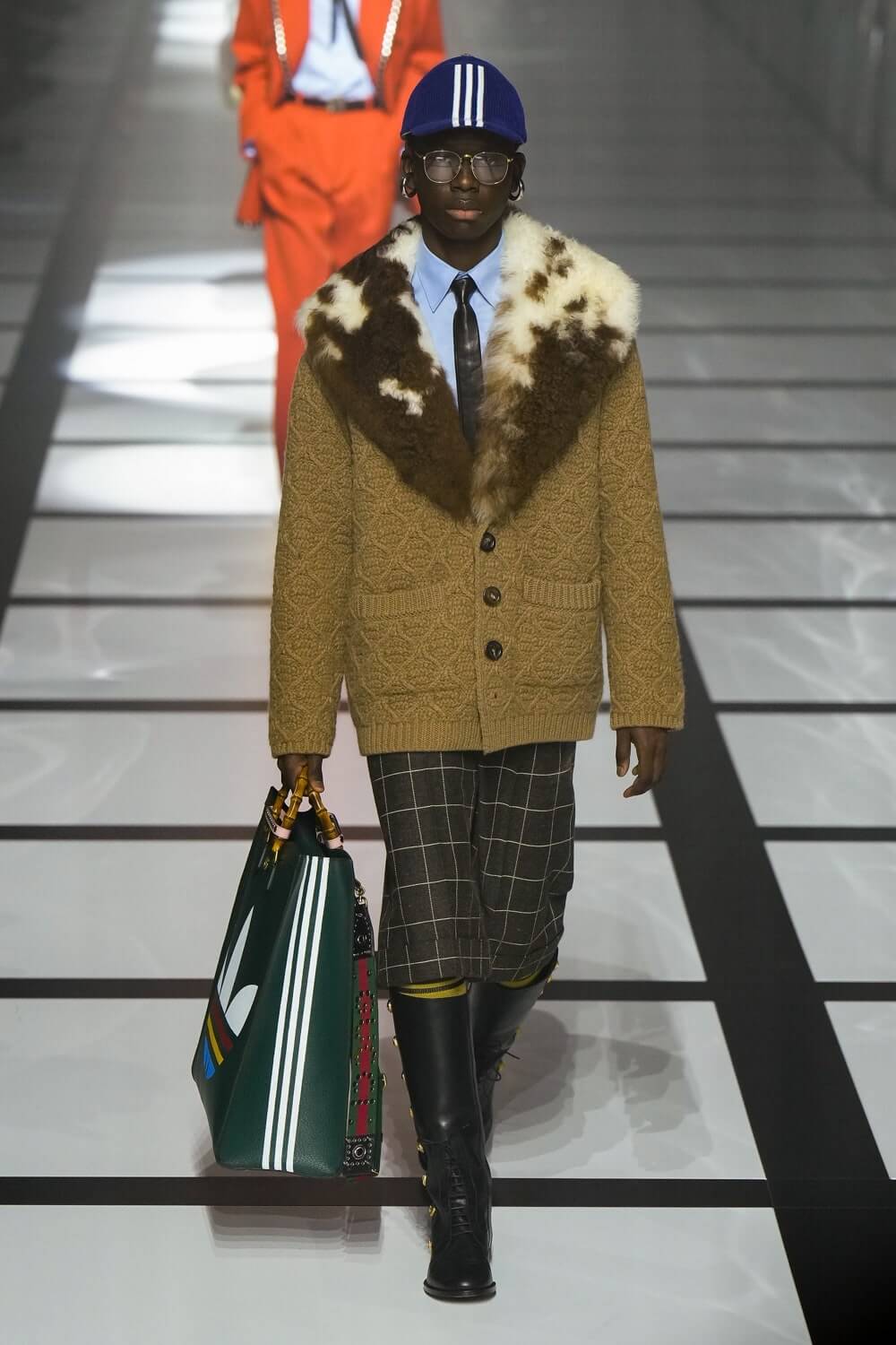 Gucci x Adidas Collaboration Debuts At Milan Fashion Week