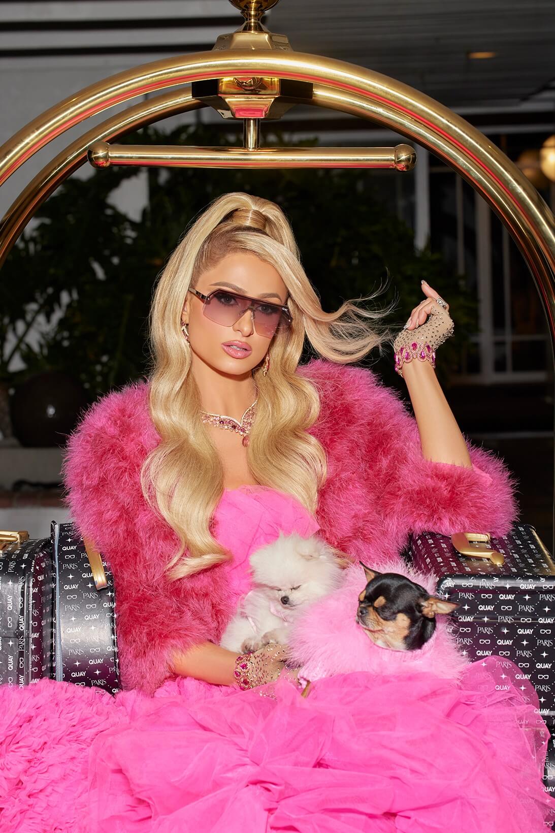 Paris Hilton Partners With Quay To Launch Y2K Sunglasses