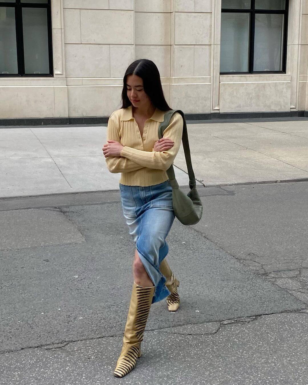 How To Take Your Tall Boots Well Into Spring