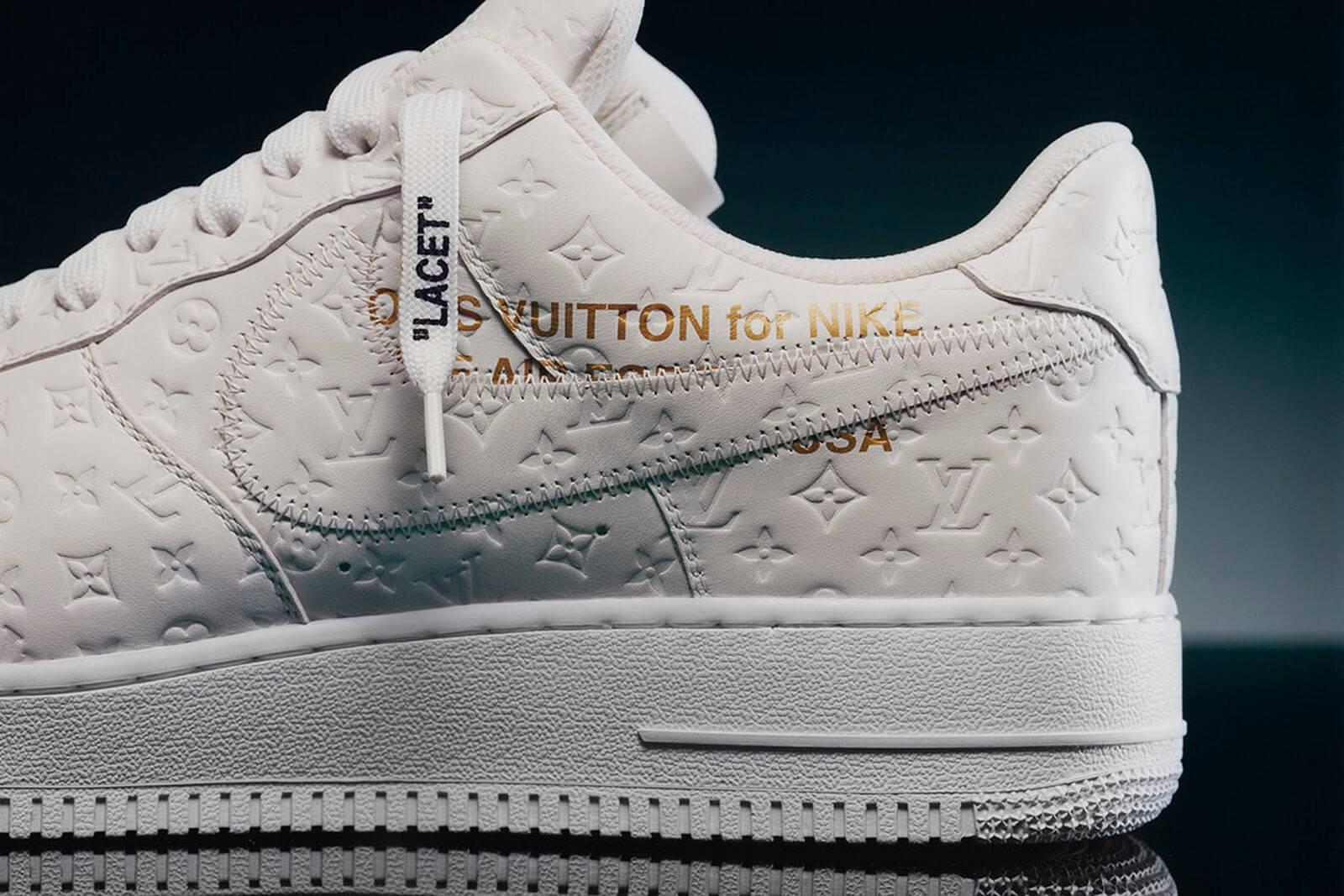 Virgil Abloh Louis Vuitton x Nike Air Force 1 Arrives Soon