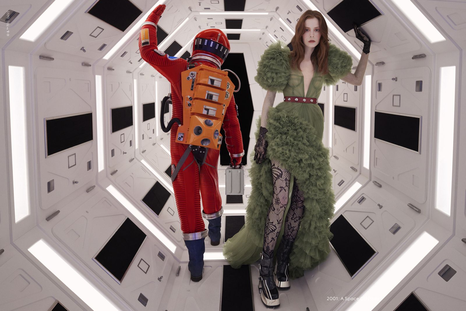 Gucci Recreates Stanley Kubrick's Iconic Films In Its Fall Campaign