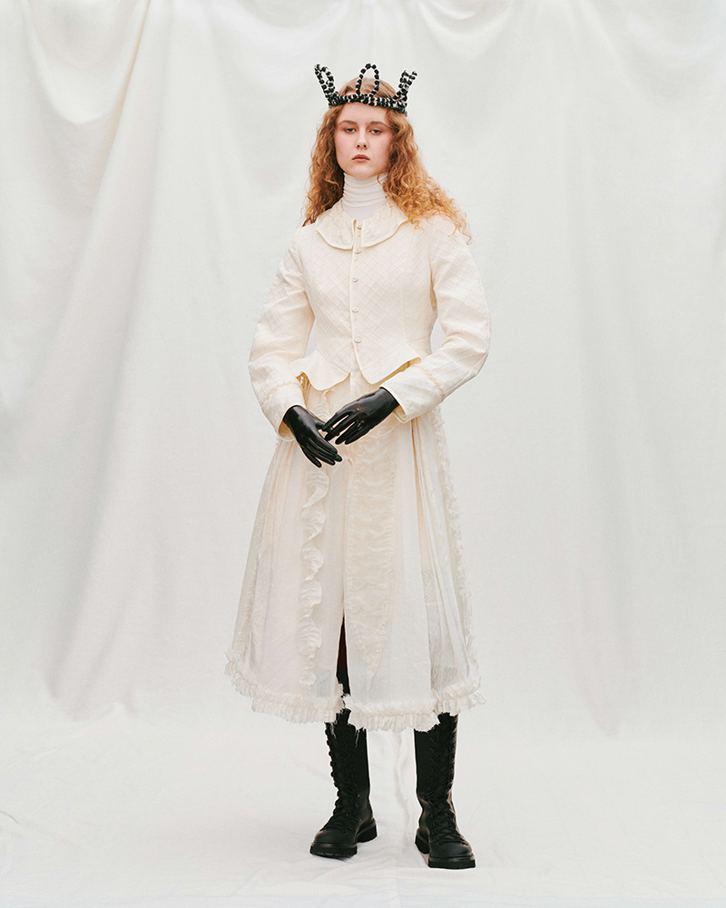 Nostalgic Details Shine Bright In This AW22 Lookbook From Renli Su
