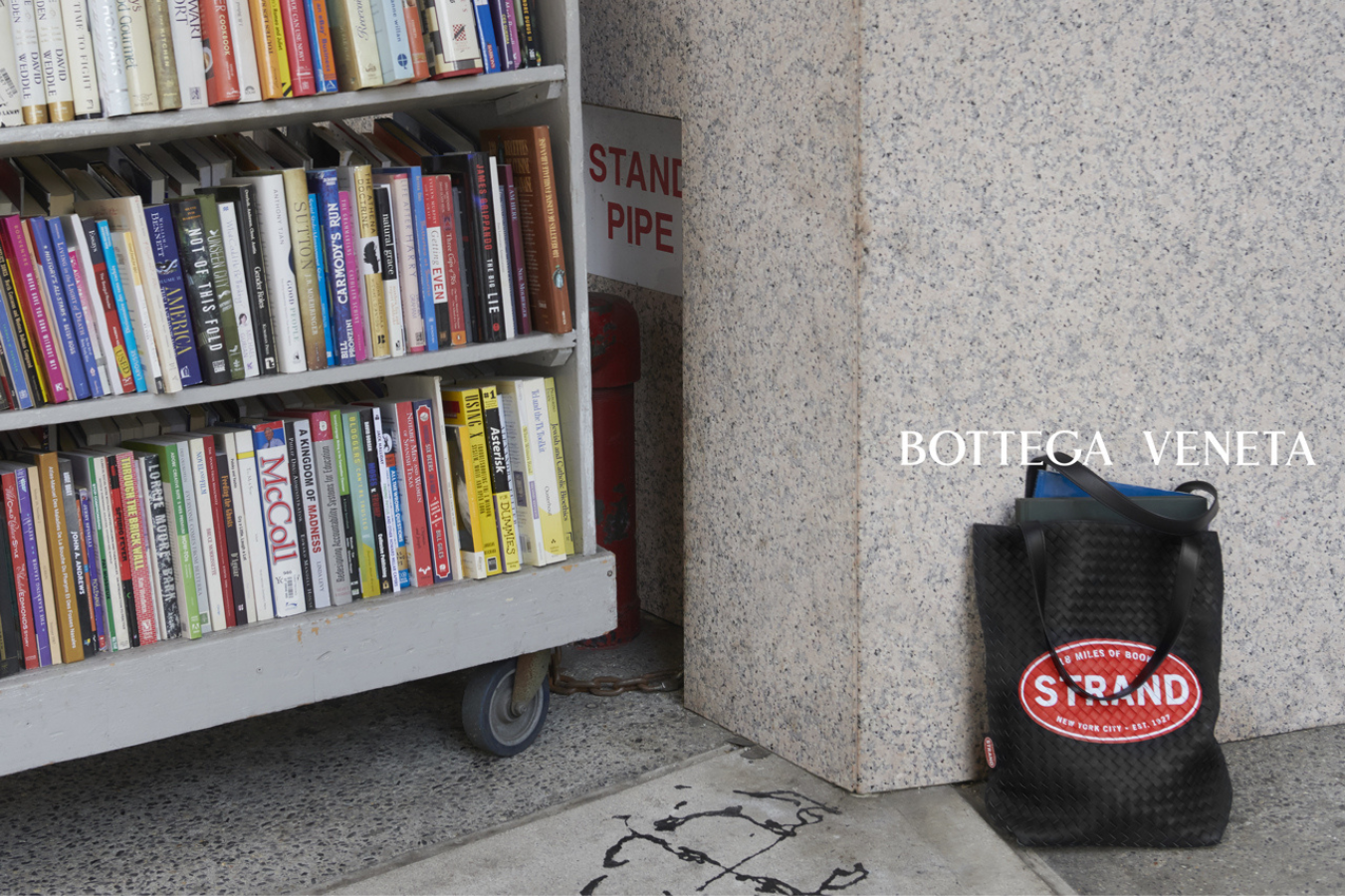 Bottega Veneta Produces A Small Line Of Totes For Strand Bookstore