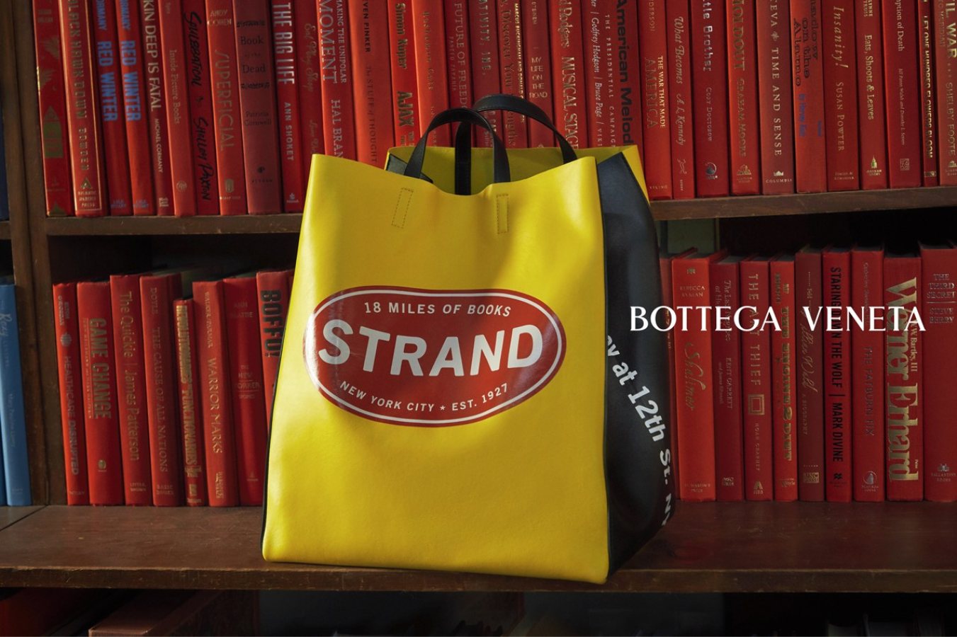 Bottega Veneta Produces A Small Line Of Totes For Strand Bookstore