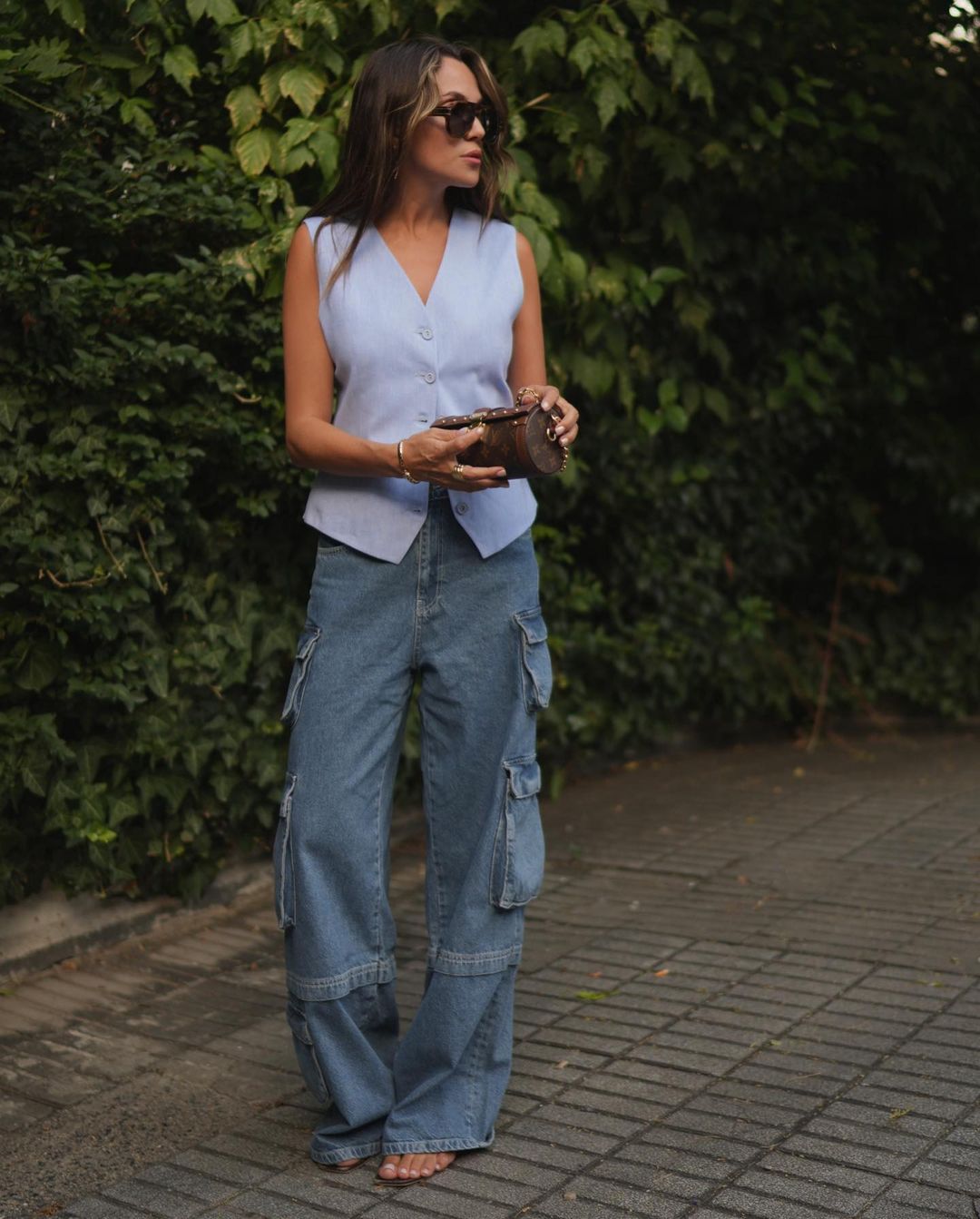 10 Refreshingly Chic Outfits That Prove Puddle Pants Are In