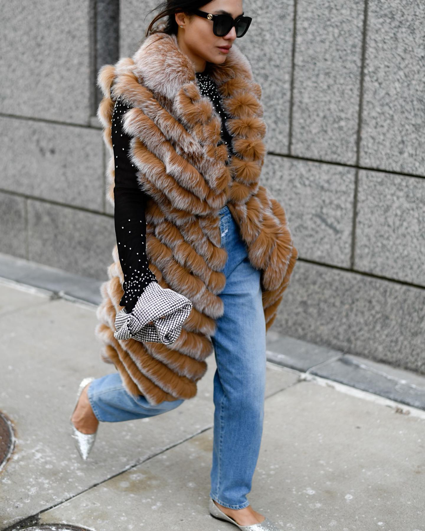 The Faux Fur Vest Is The Ultimate Luxe Layering Device