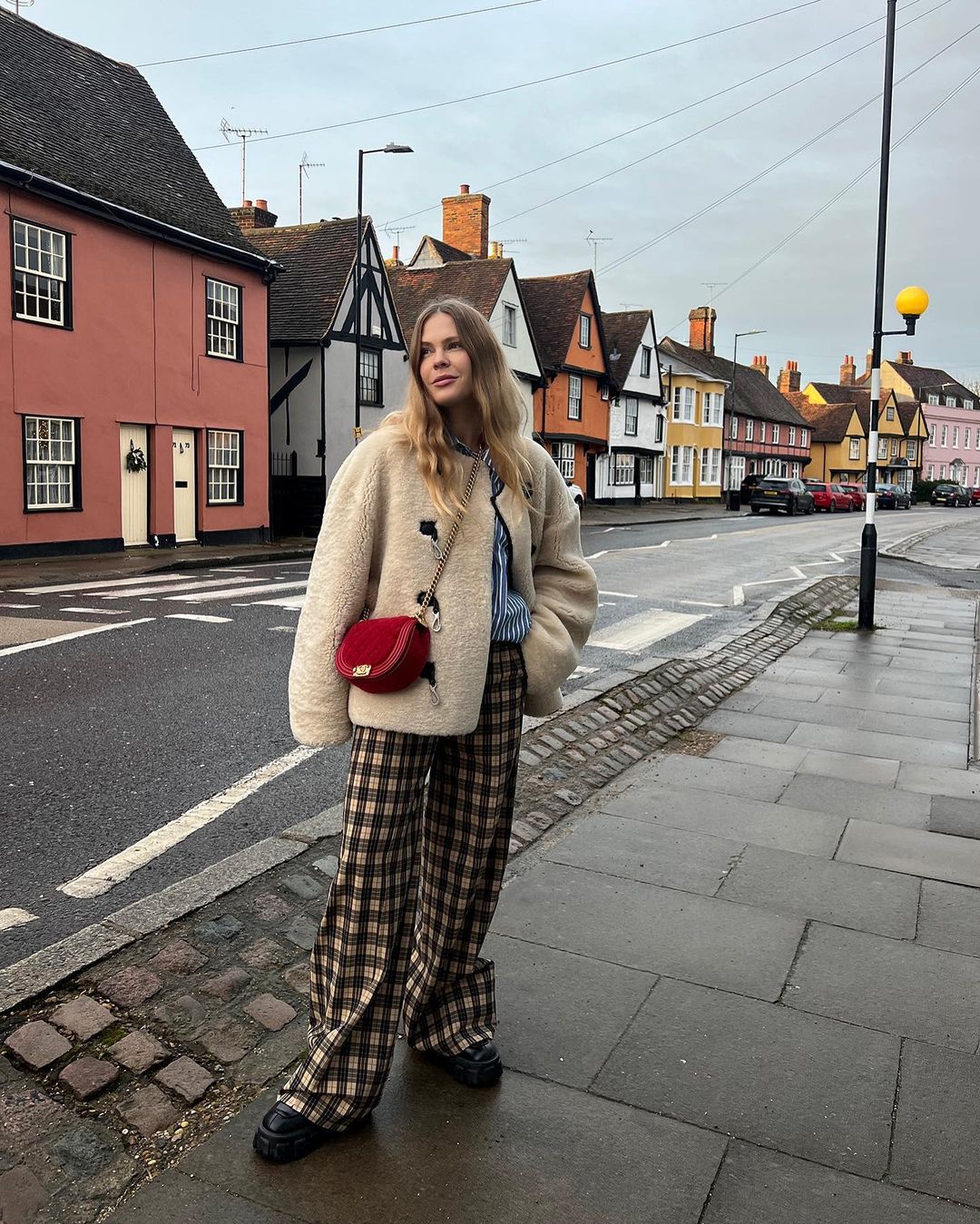 These Plaid Pants Put A Cool Girl Spin On A Winter Look