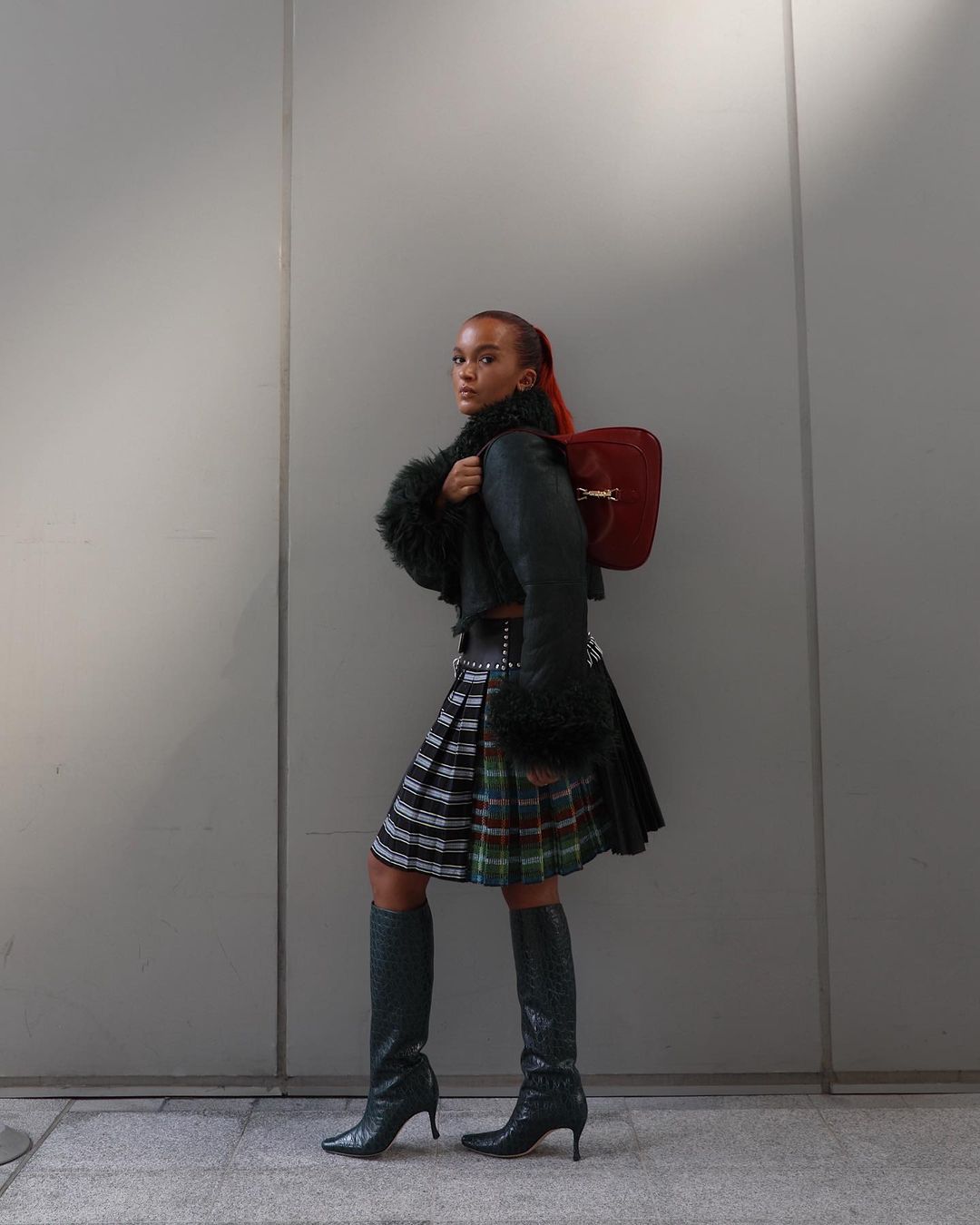 Channel Preppy Vibes With A Chic Plaid Skirt