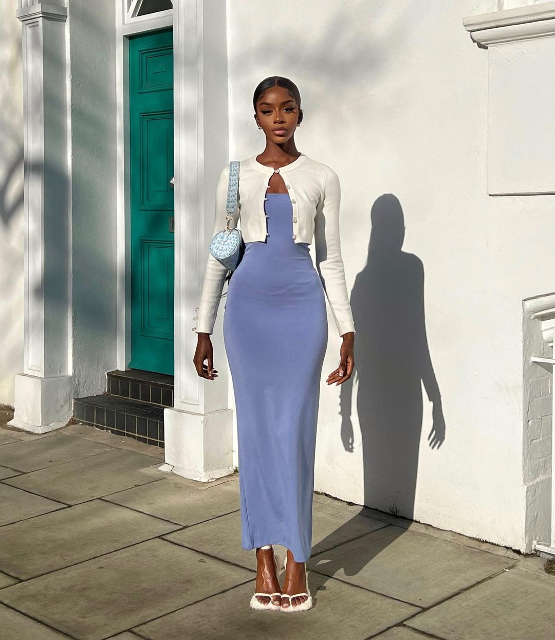 Tap Into Minimal Style With A Strapless Maxi Dress