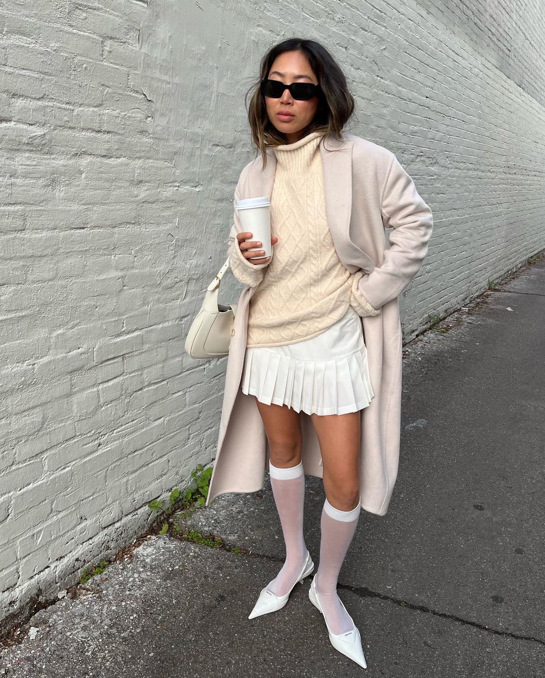 We Can’t Get Over This Creamy Neutral Outfit