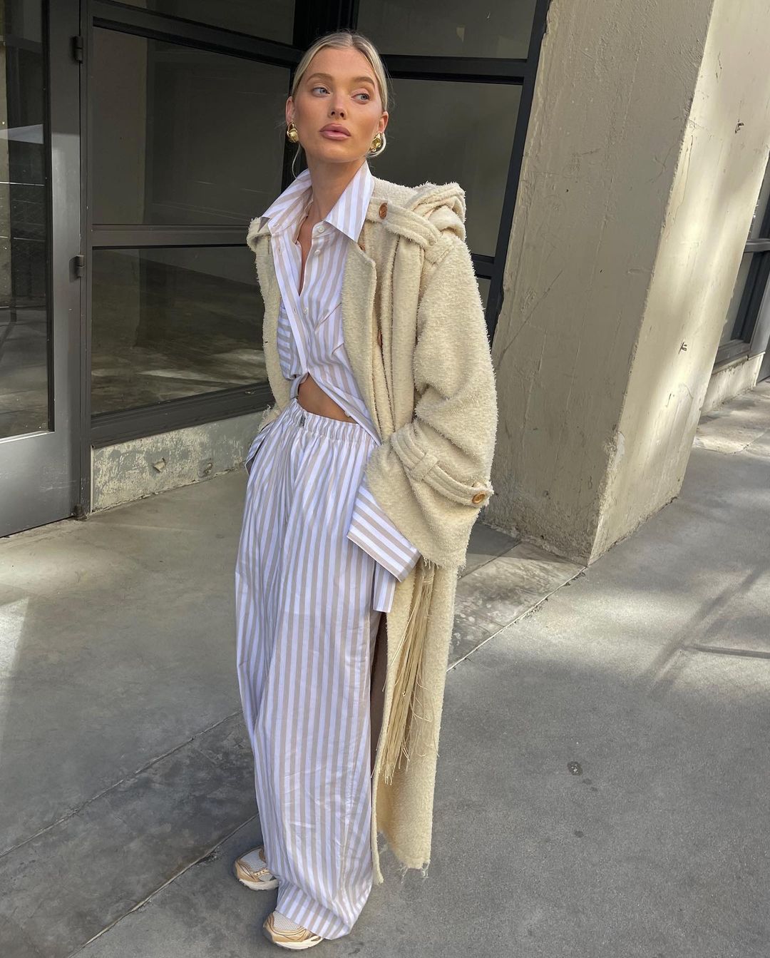 Fashion It Girls Can't Stop Wearing Striped Separates