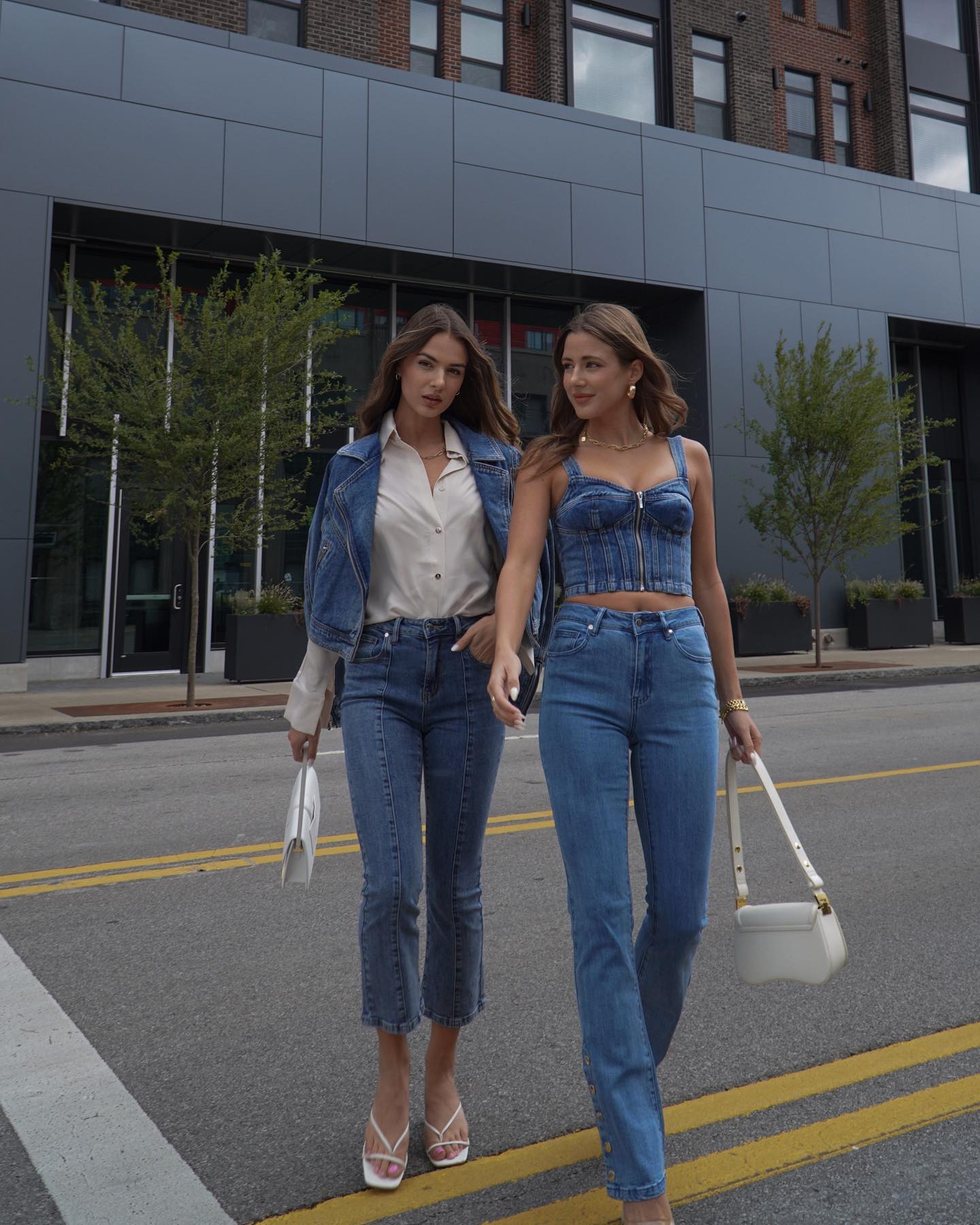 12 Impeccably Chic Denim Outfit Ideas We're Copying from Our