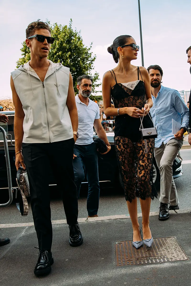 Top 16 Street Style Outfits From Milan Fashion Week Mens Spring 2024 Shows
