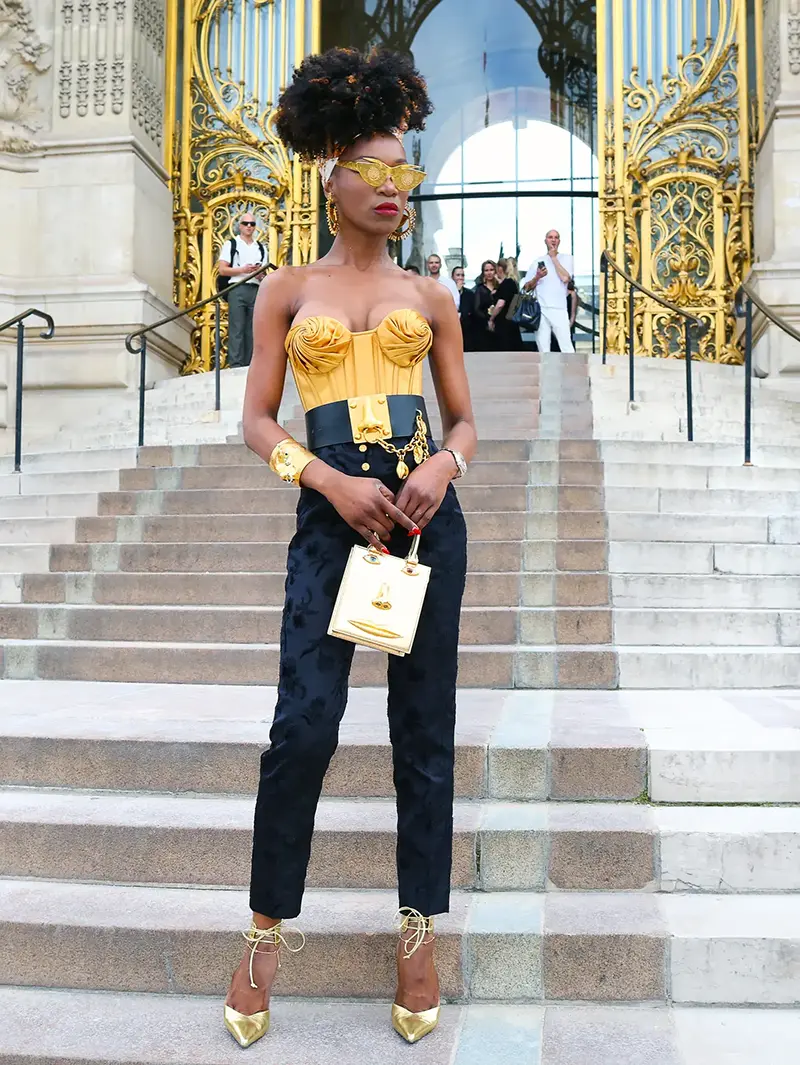 Best 24 Street Style Outfits From Paris Fall 2023 Couture Shows