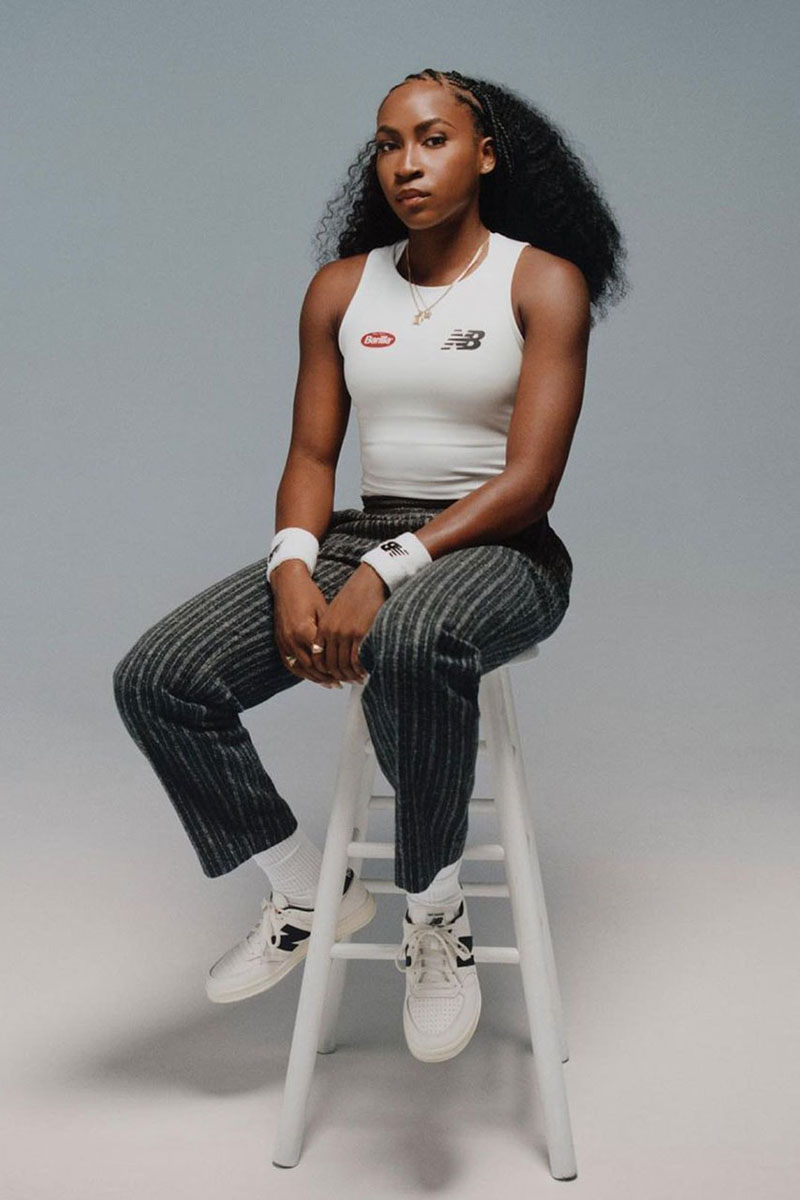 Coco Gauff Previews The Aimé Leon Dore X New Balance T500 Capsule