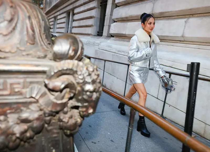 20 Best Street Style Outfits From New York Fashion Week Spring 2024 Shows
