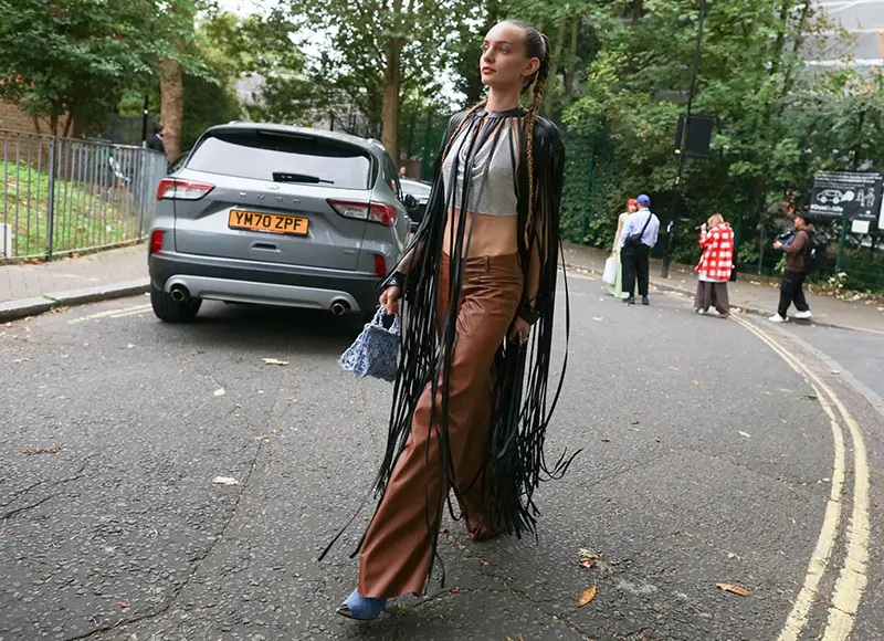 27 Best Street Style Outfits From London Fashion Week Spring 2024 Shows