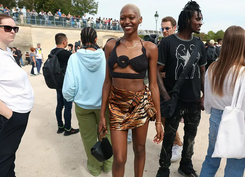 32 Street Style Outfits From Paris Fashion Week Spring 2024 Shows