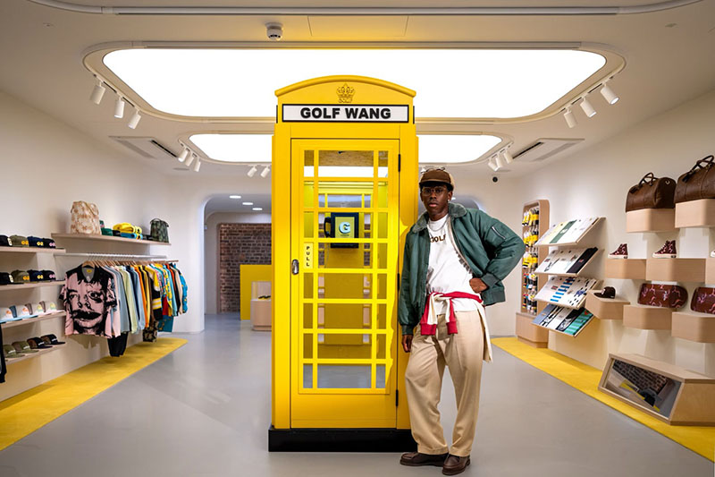 Tyler, the Creator Opens New GOLF WANG Store In London