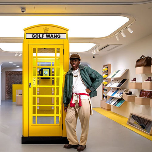 Tyler, the Creator Opens New GOLF WANG Store In London