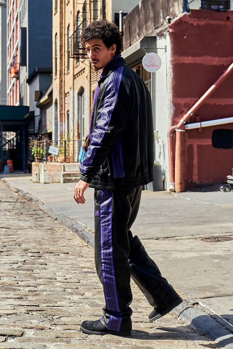 NEEDLES And Schott NYC Come Together For Special Track Jacket And