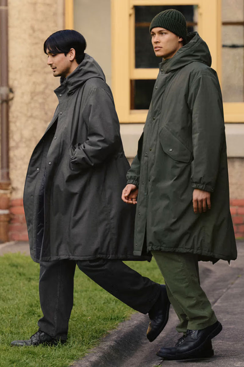 ユニクロ & エンジニアド ガーメンツ PUFFTECH Hooded Coat Engineered Garments And UNIQLO Come Together For