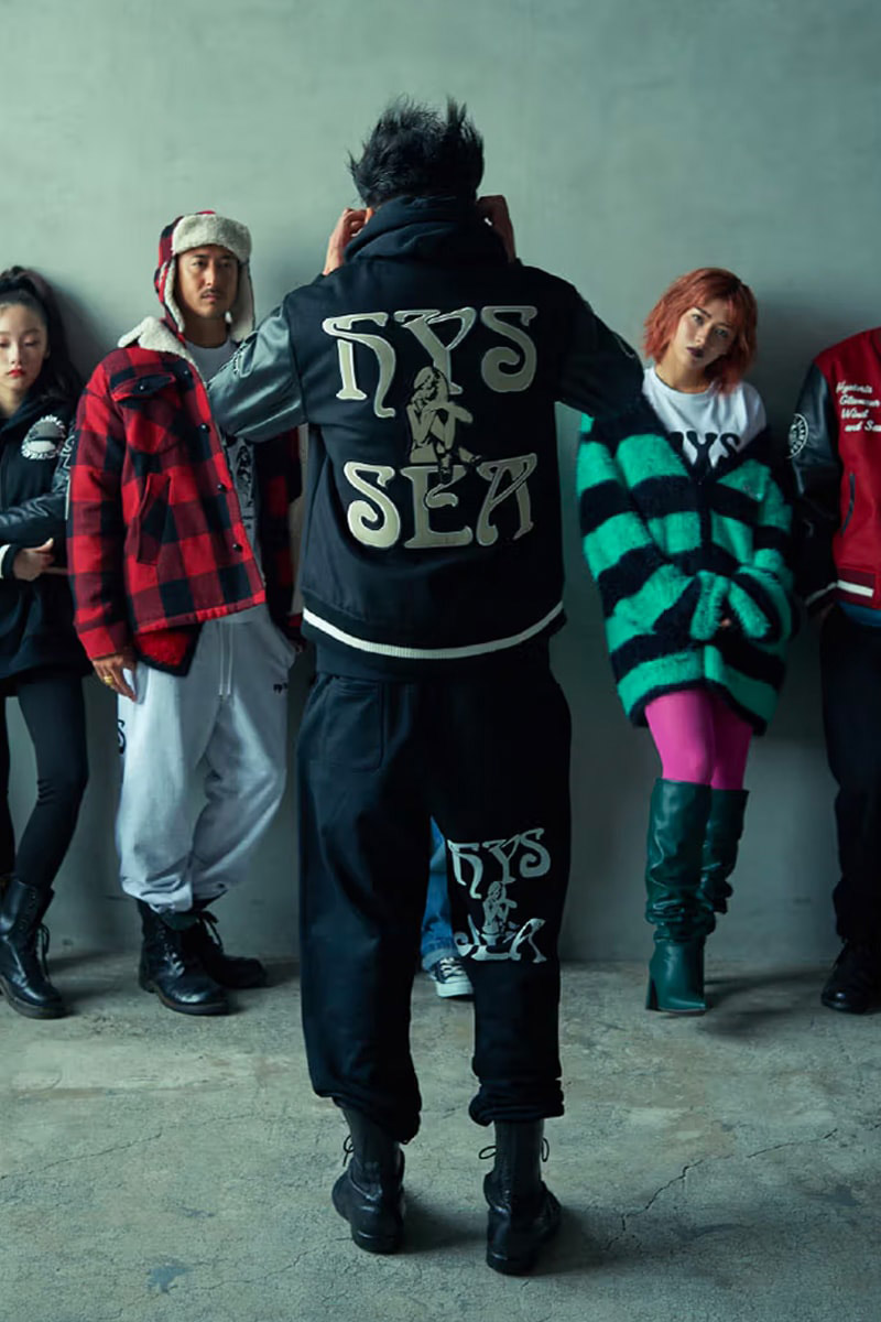 WIND AND SEA x HYSTERIC GLAMOUR Brings Modern Grunge Aesthetics For Winter 2023